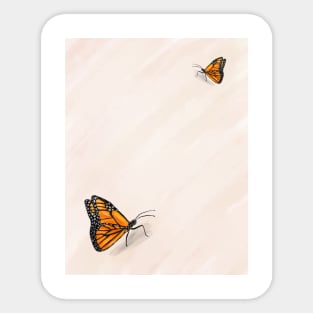 Butterflies Design Sticker